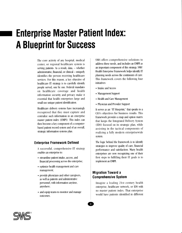 master patient index This definition explains the meaning of enterprise master patient index, also known as empi, and how it maintains patient data across a. master patient index This definition explains the meaning of enterprise master patient index, also known as empi, and how it maintains patient data across a.